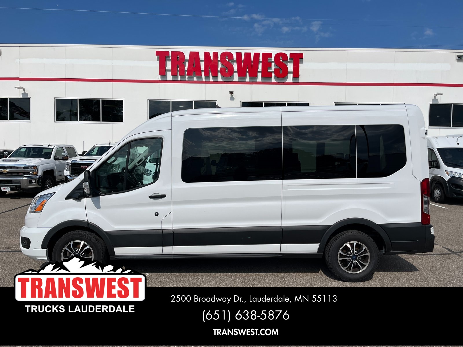 Used 2022 Ford Transit Passenger Van XLT with VIN 1FBAX2CG3NKA50959 for sale in Minneapolis, Minnesota