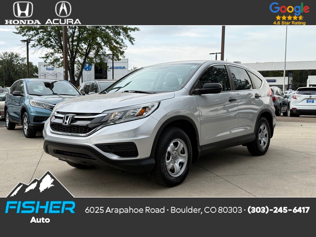 Used 2016 Alabaster Silver Metallic Honda LX image 1