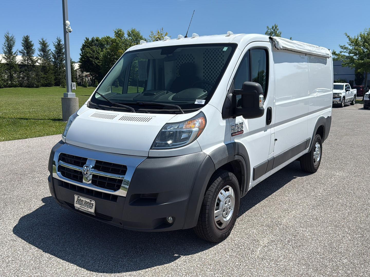 Used 2017 RAM ProMaster Cargo Van Base with VIN 3C6TRVAG0HE516476 for sale in Salem, IN