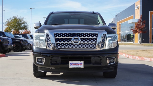 Used 2017 Nissan Titan Platinum Reserve with VIN 1N6AA1E60HN508341 for sale in Prosper, TX