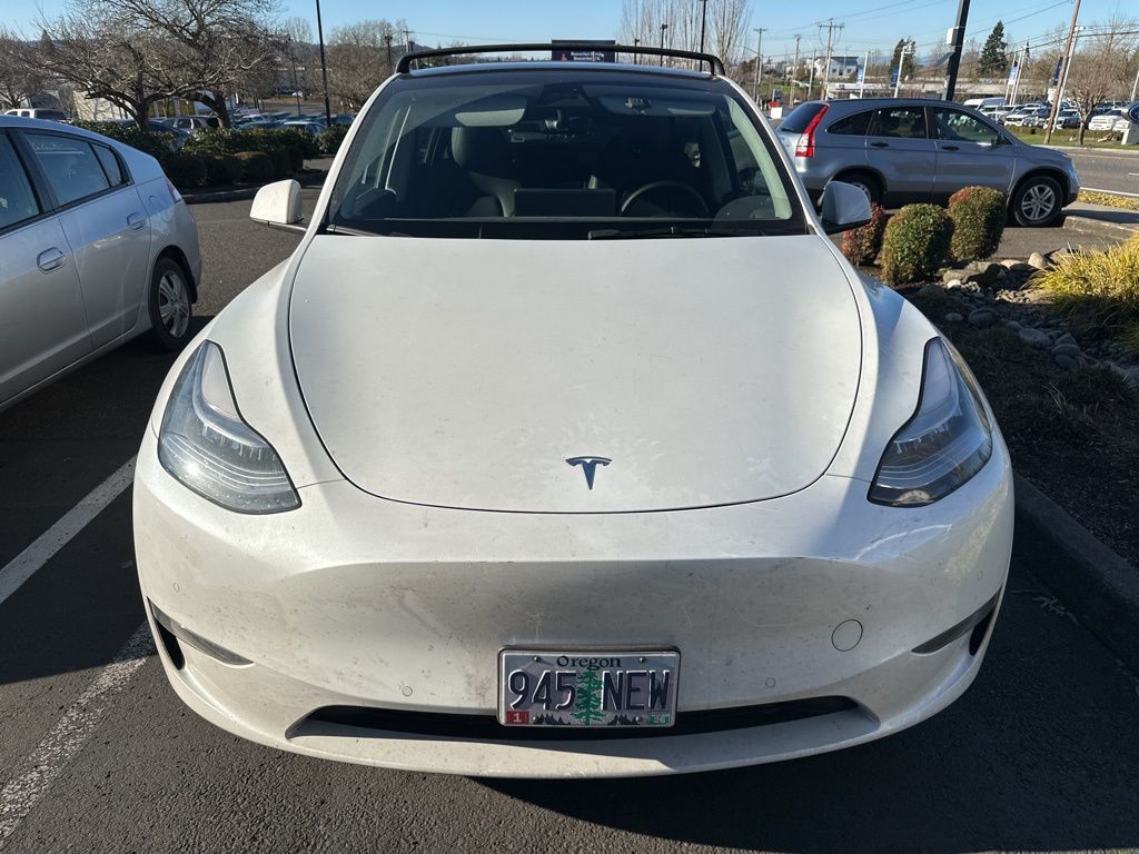 Used 2022 Tesla Model Y Long Range with VIN 7SAYGDEEXNF442838 for sale in Kansas City