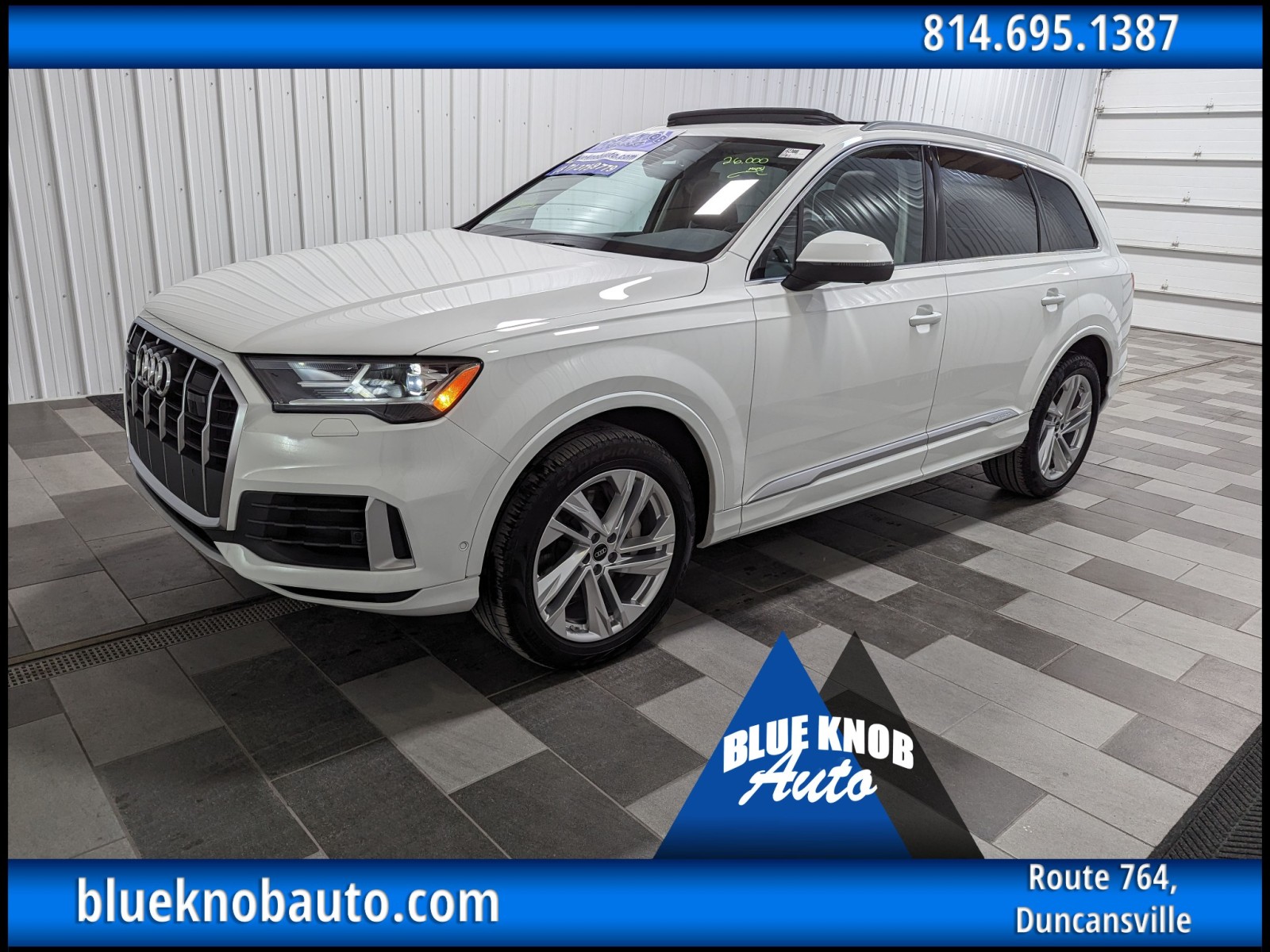 PreOwned 2023 Audi Q7 Premium Plus SUV in Duncansville 154777 Blue