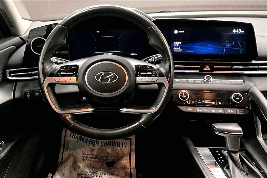 Used 2021 Hyundai Elantra Limited with VIN KMHLN4AJ3MU009282 for sale in Van Wert, OH