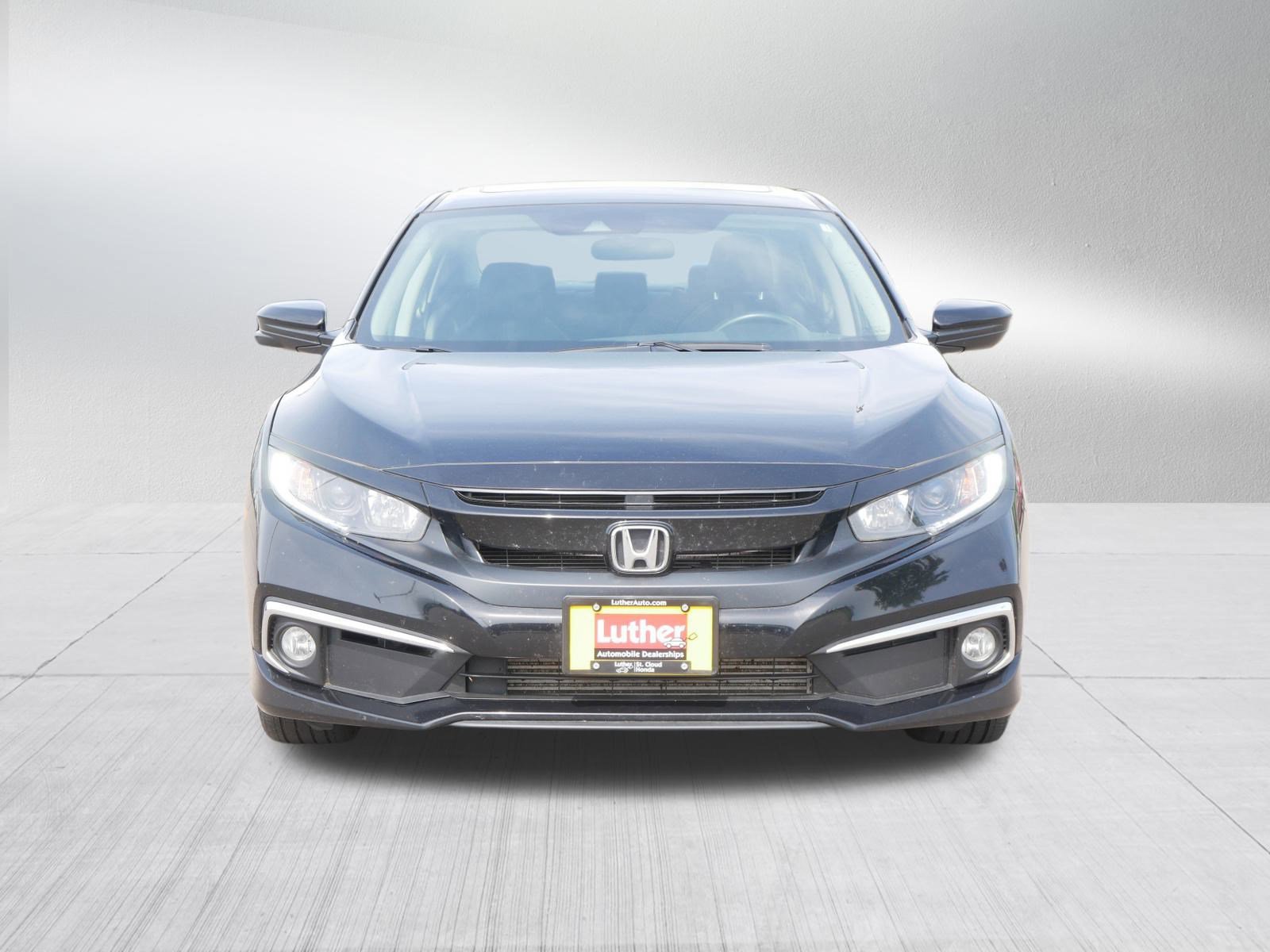Used 2020 Honda Civic EX with VIN 19XFC1F38LE024776 for sale in Waite Park, Minnesota