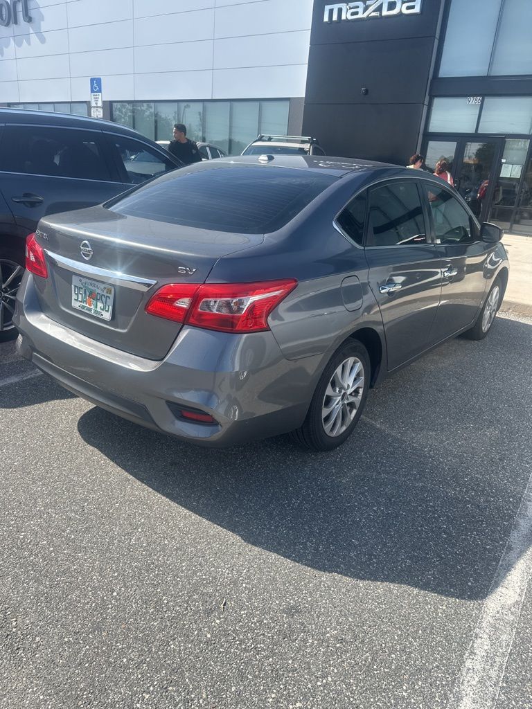 Used 2019 Nissan Sentra SV with VIN 3N1AB7AP2KY296296 for sale in Longwood, FL