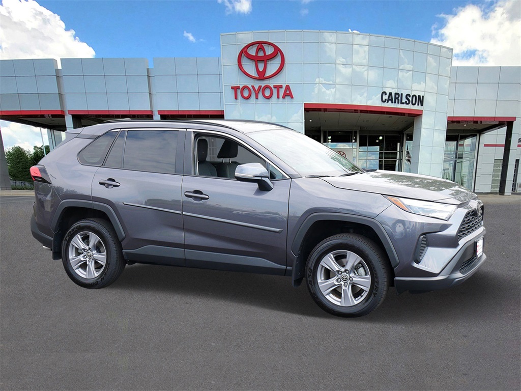 Certified 2022 Toyota RAV4 XLE with VIN 2T3P1RFV8NC268172 for sale in Minneapolis, Minnesota