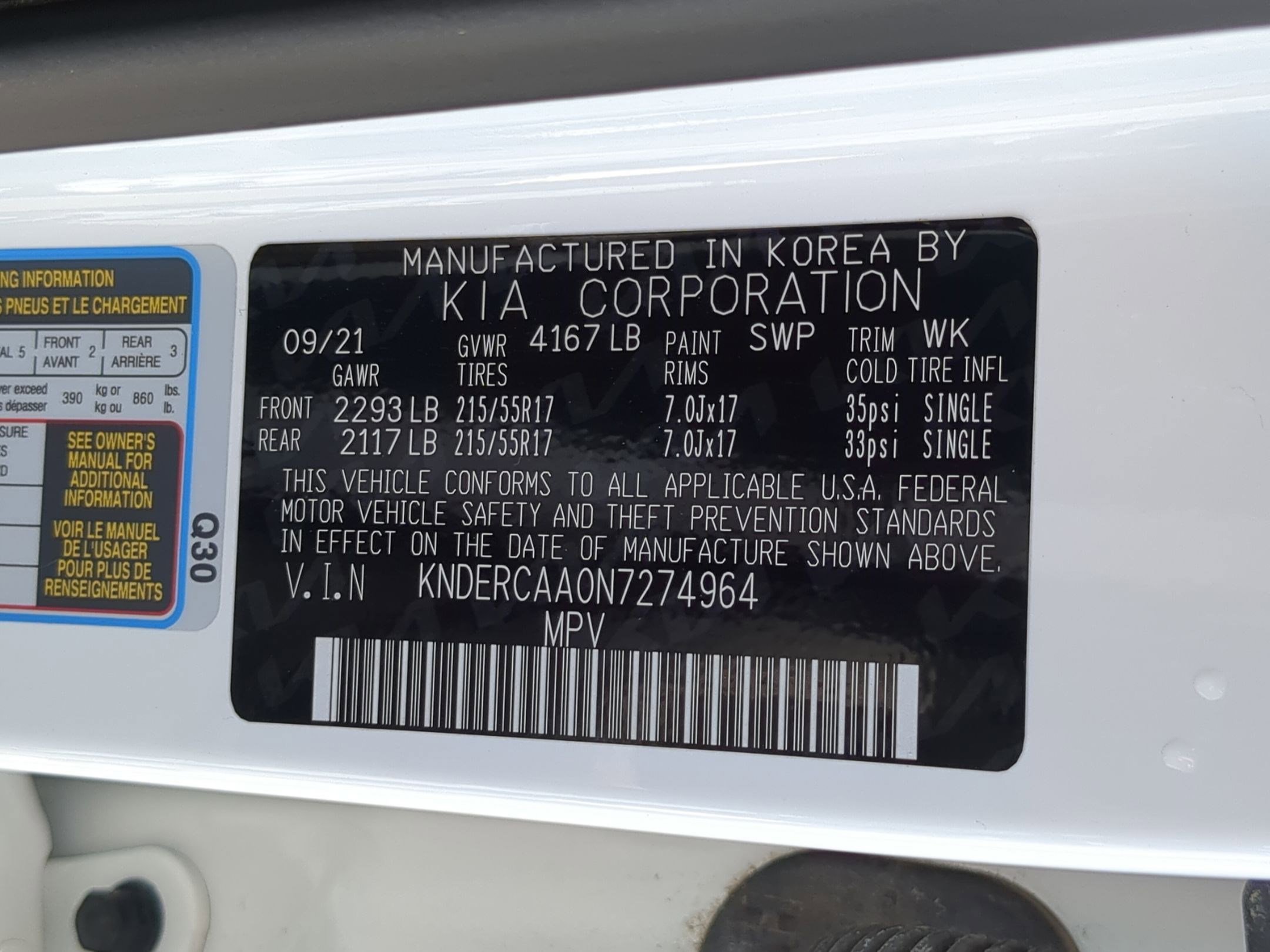 2022 Kia Seltos EX photo 21