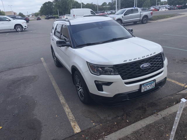 Used 2018 Ford Explorer Sport with VIN 1FM5K8GT4JGC71792 for sale in Apple Valley, Minnesota