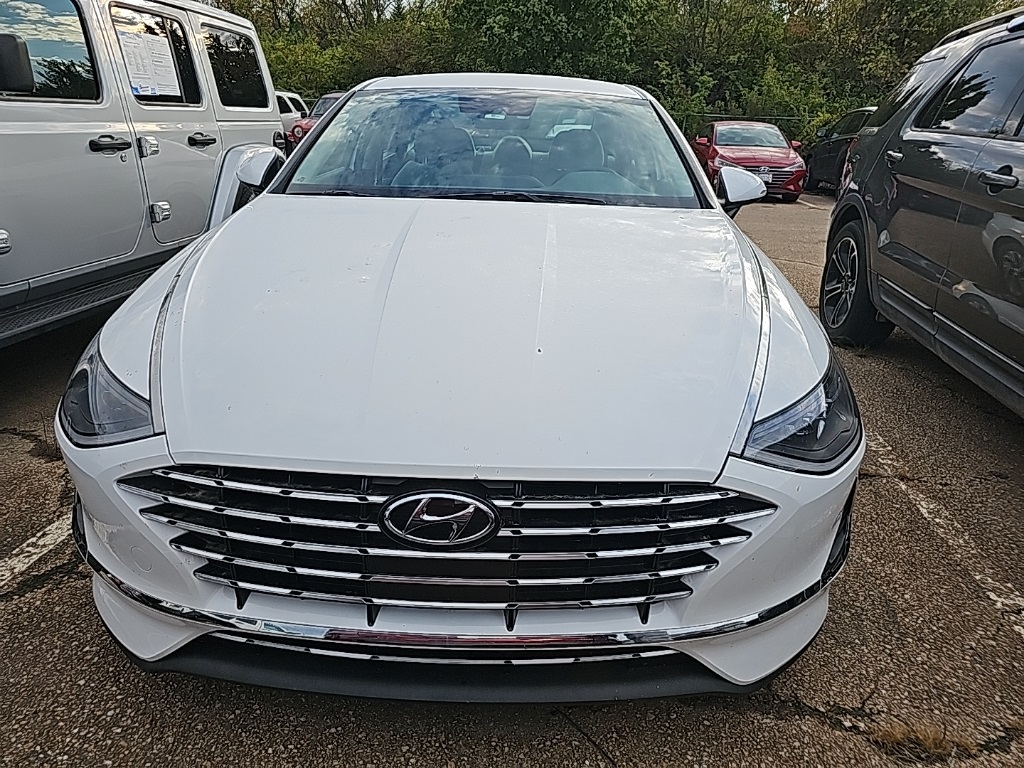 Used 2023 Hyundai Sonata Hybrid Blue with VIN KMHL24JJ5PA080787 for sale in Kansas City