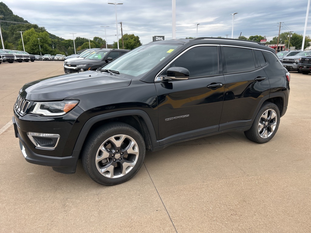 Used 2018 Jeep Compass Limited with VIN 3C4NJDCBXJT341269 for sale in Winona, Minnesota