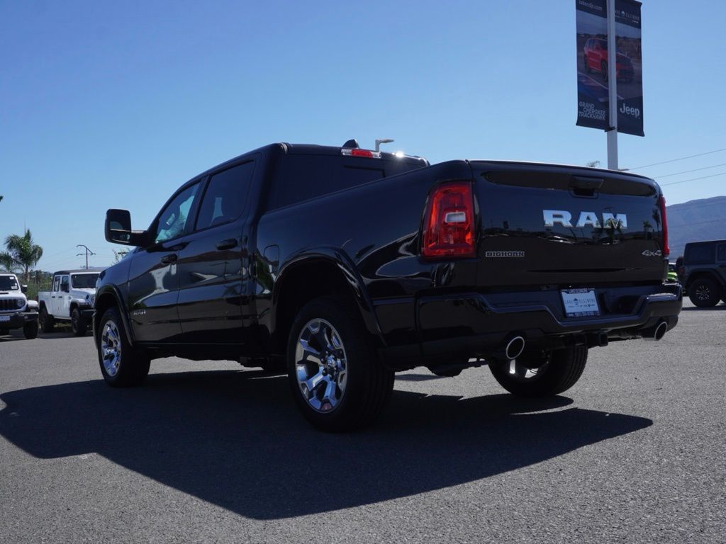 New 2025 Diamond Black Crystal Pearl-Coat Exterior Paint RAM Big Horn Sport Appearance Edition image 6