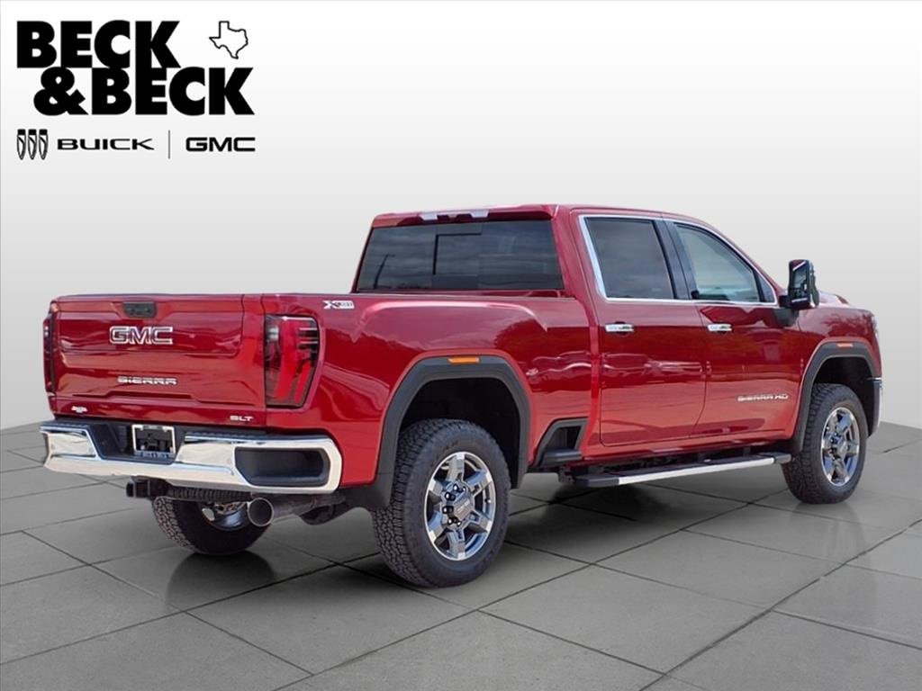 New 2025 Volcanic Red Tintcoat GMC SLT image 5