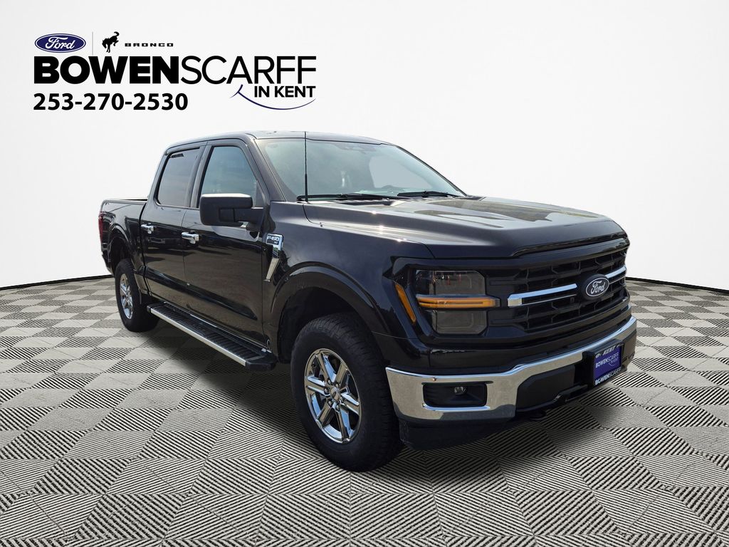 New 2025 Agate Black Metallic Ford XLT image 4