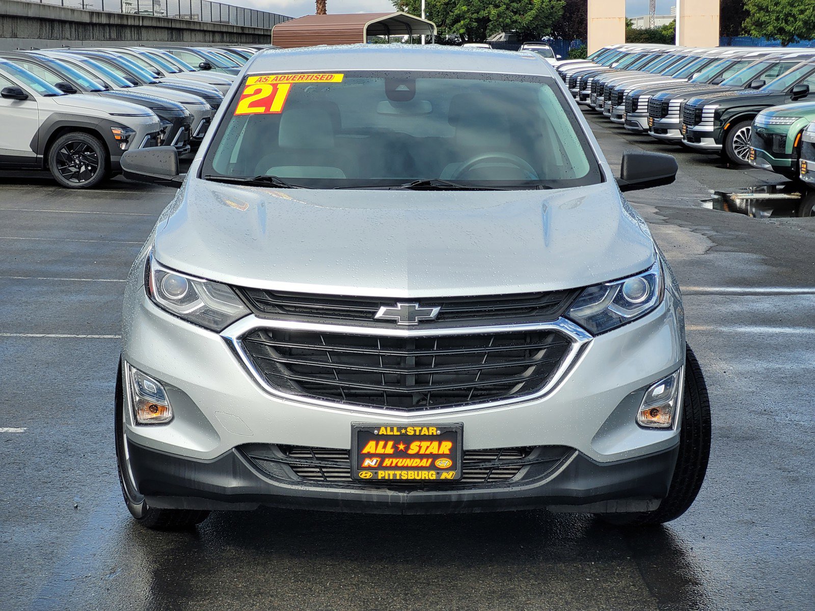 Used 2021 Chevrolet Equinox LS with VIN 3GNAXHEV9MS166381 for sale in Pittsburg, CA