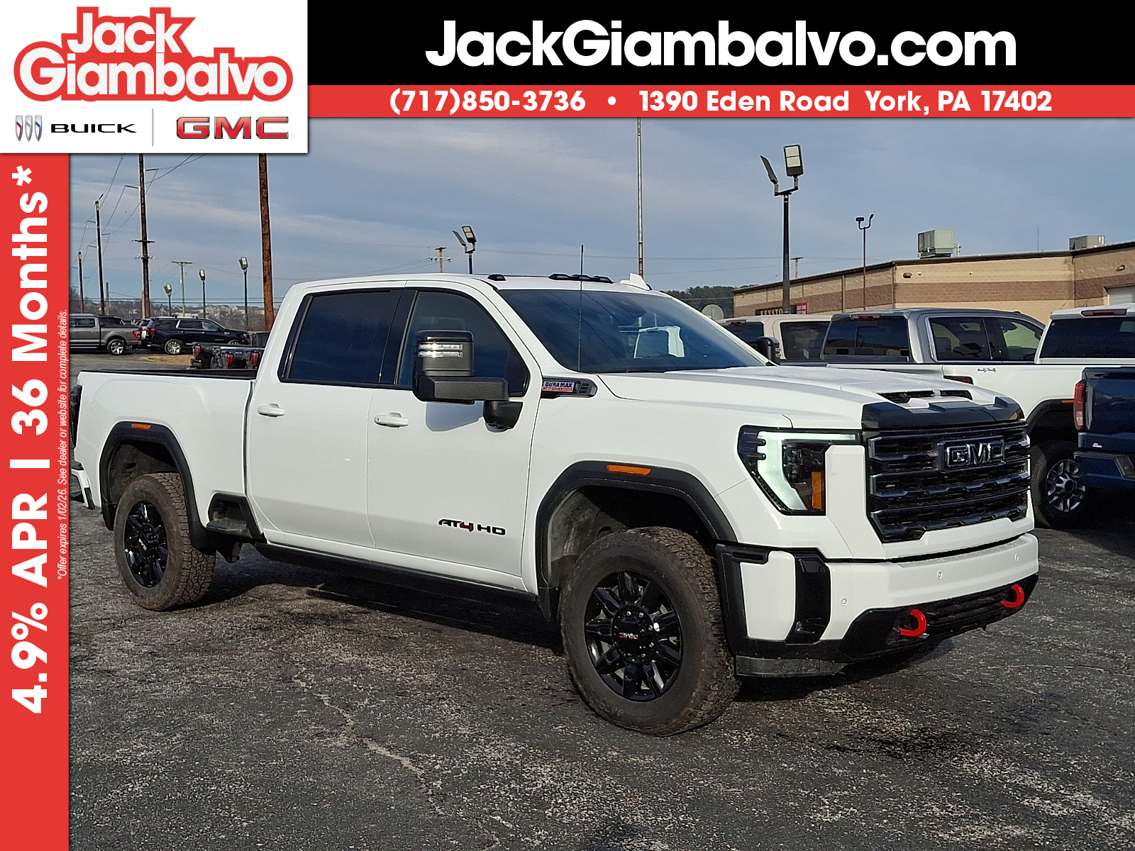 2026 GMC Sierra 2500HD AT4's photo
