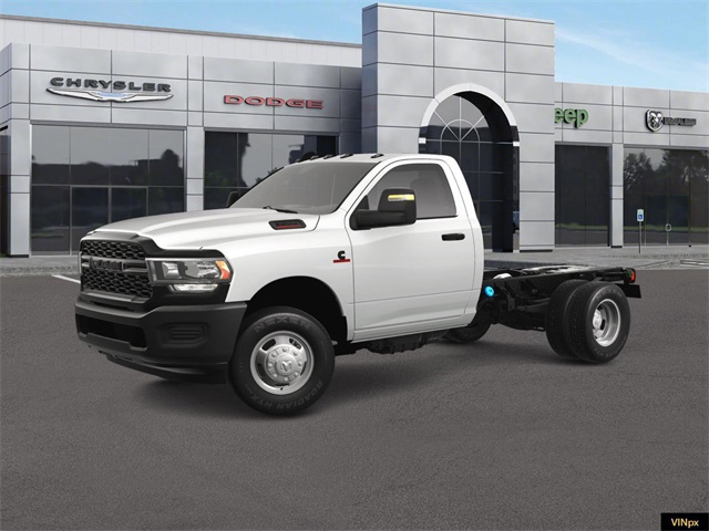 New 2024 Bright White Clear-Coat Exterior Paint RAM Tradesman image 1