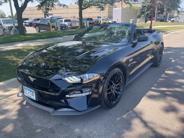 Used 2019 Ford Mustang GT Premium with VIN 1FATP8FF5K5195687 for sale in Apple Valley, Minnesota