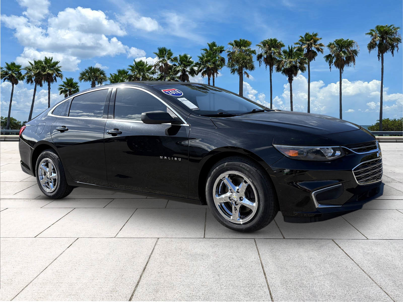 Used 2018 Chevrolet Malibu 1LS with VIN 1G1ZB5ST0JF157542 for sale in Port Richey, FL