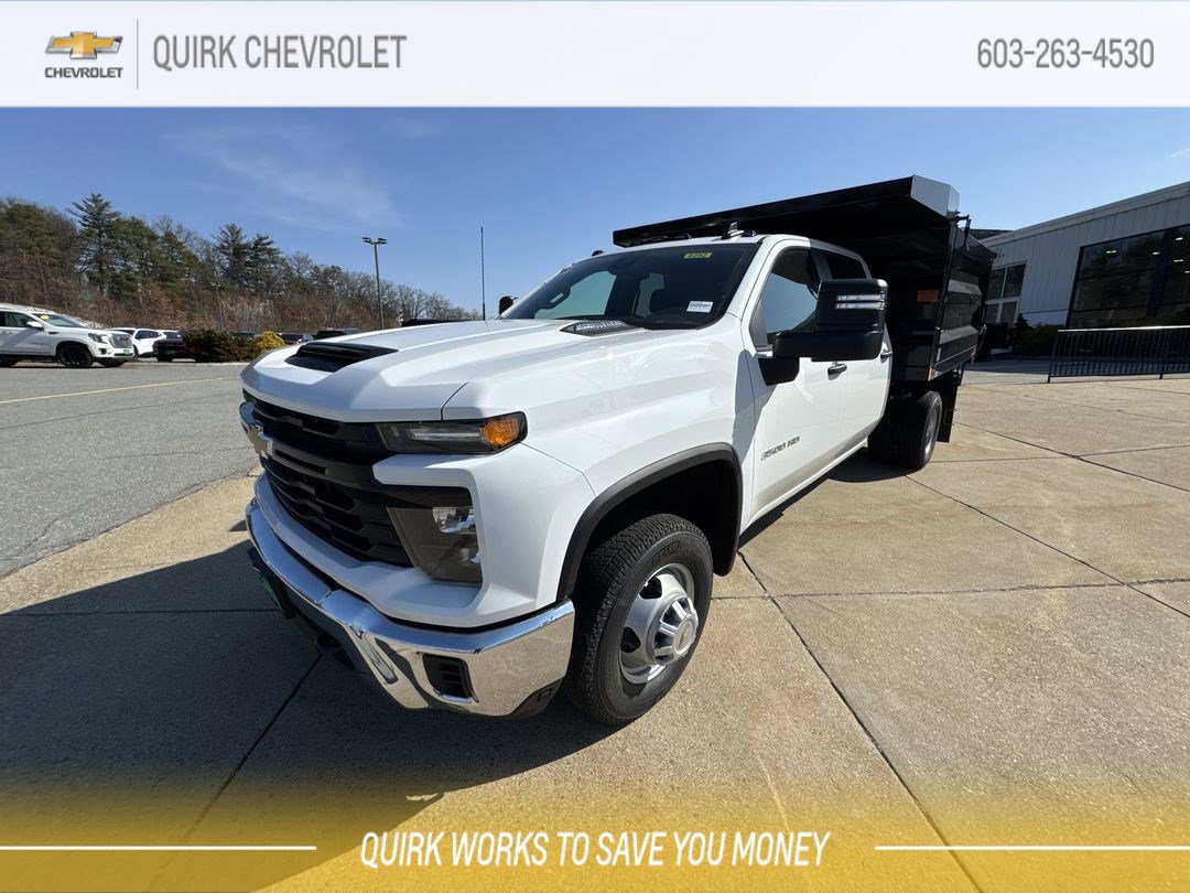 New 2025 Summit White Chevrolet Work Truck image 1