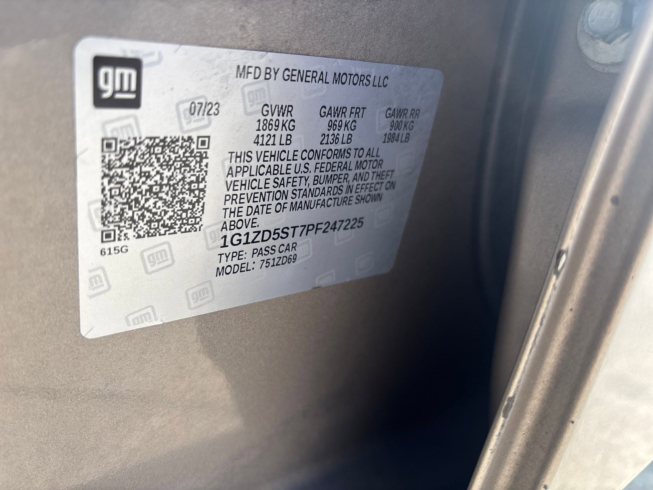 2023 Chevrolet Malibu 1LT photo 19