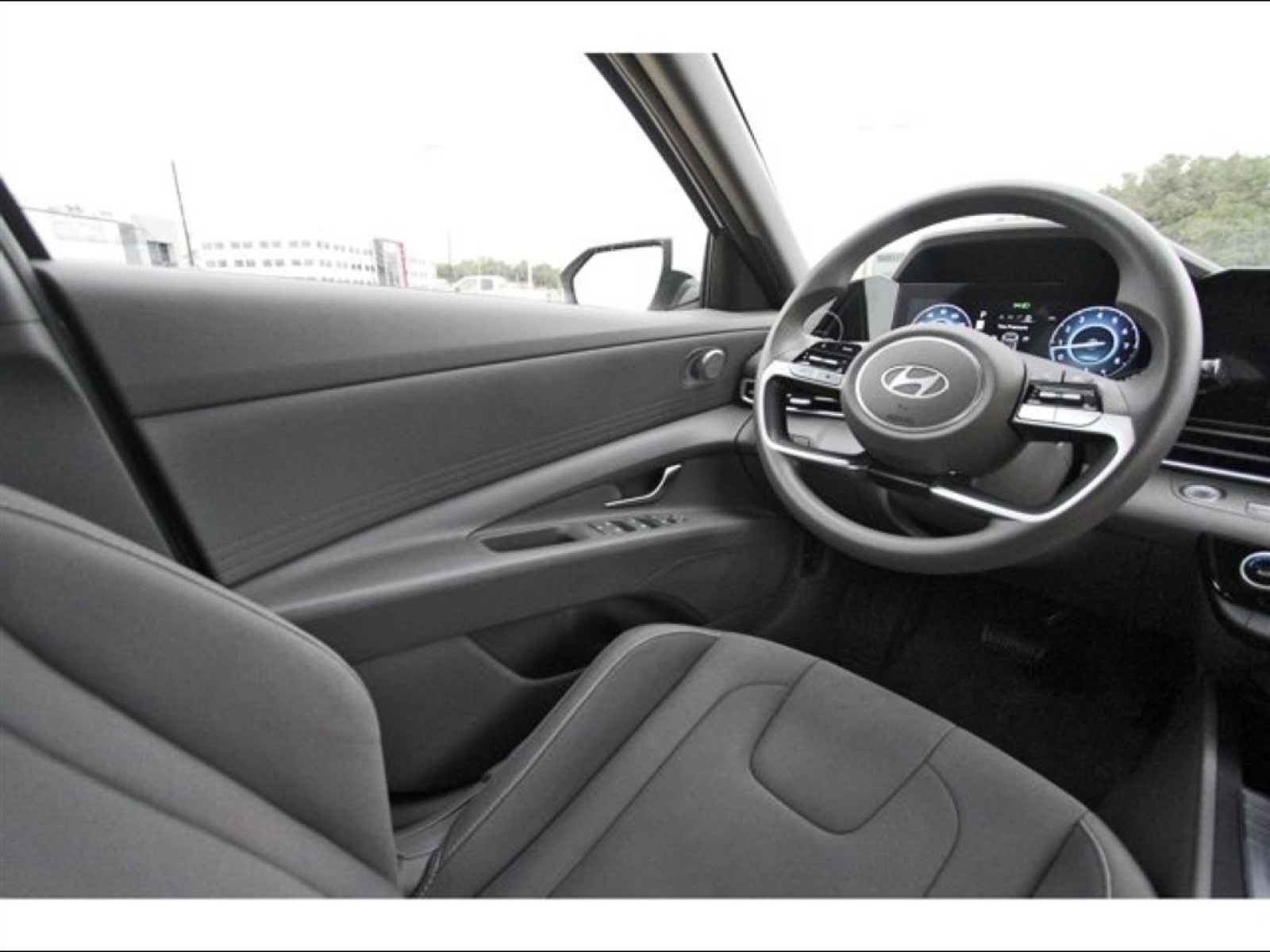 2024 Hyundai Elantra SEL White at Robbins Nissan