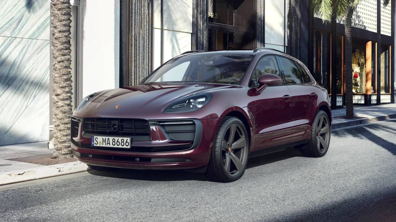 New 2025 Copper Ruby Metallic Porsche  image 1