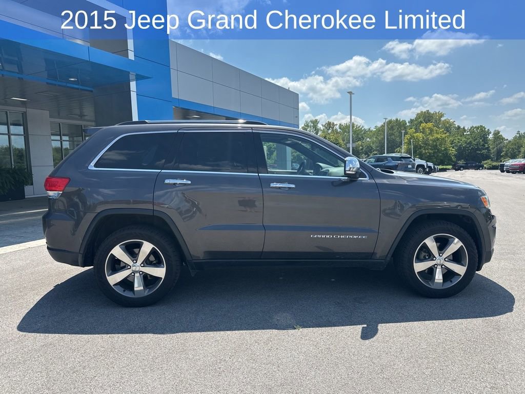 Used 2015 Jeep Grand Cherokee Limited with VIN 1C4RJFBG9FC788169 for sale in Mooresville, IN