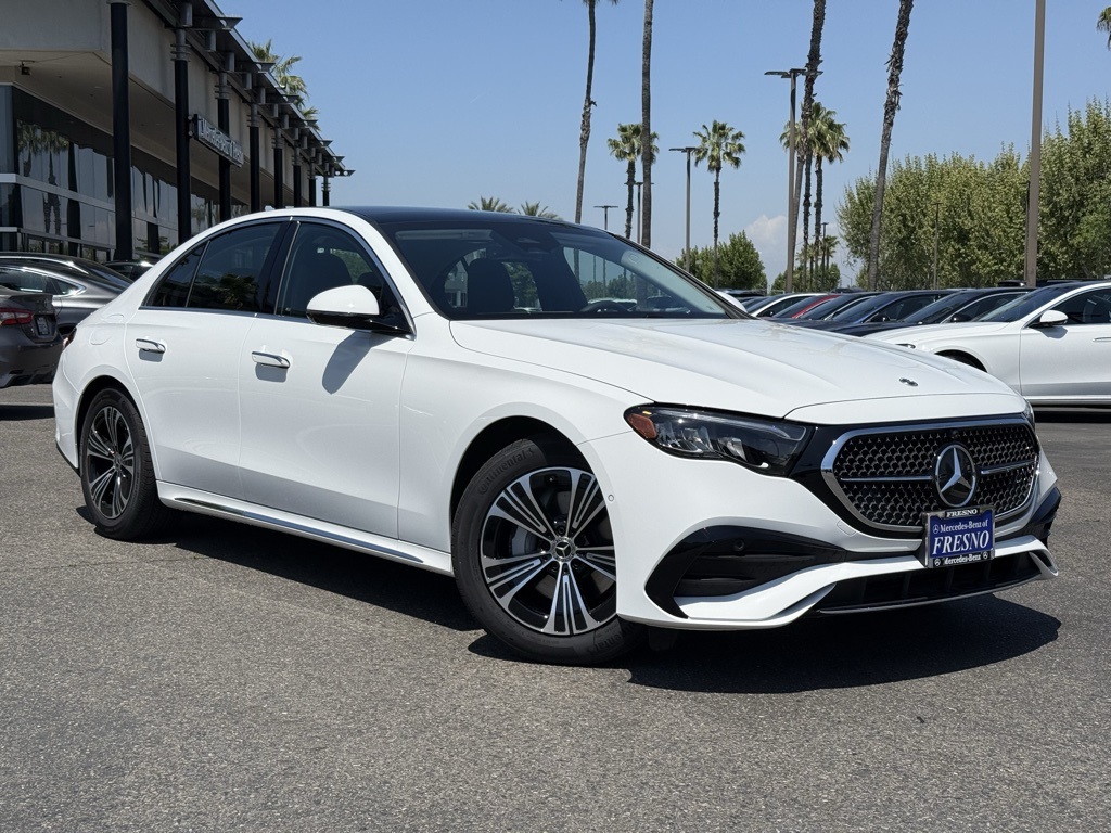 New 2025 White Mercedes-Benz E 350 image 1