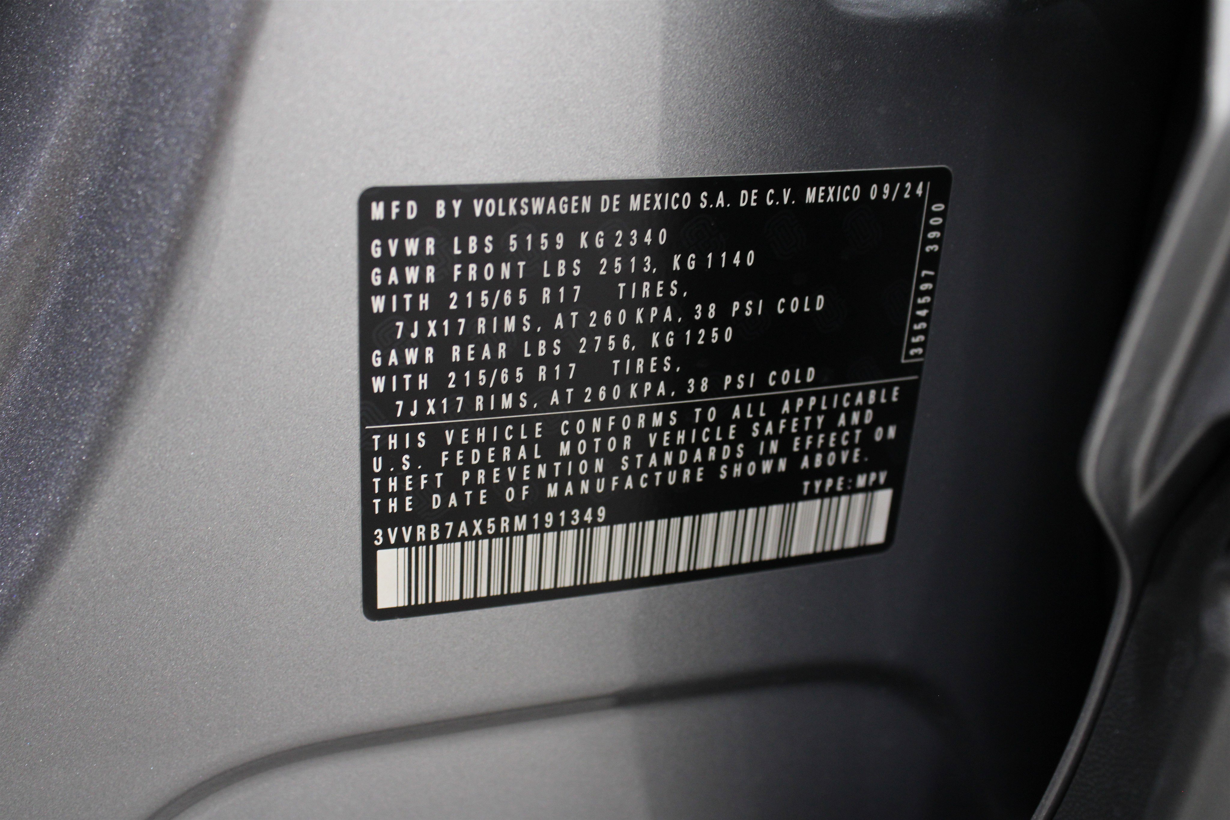 2024 Volkswagen Tiguan S photo 25