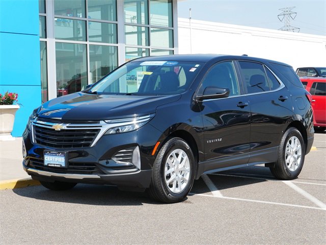 Used 2022 Chevrolet Equinox LT with VIN 3GNAXKEVXNL254820 for sale in Roseville, Minnesota