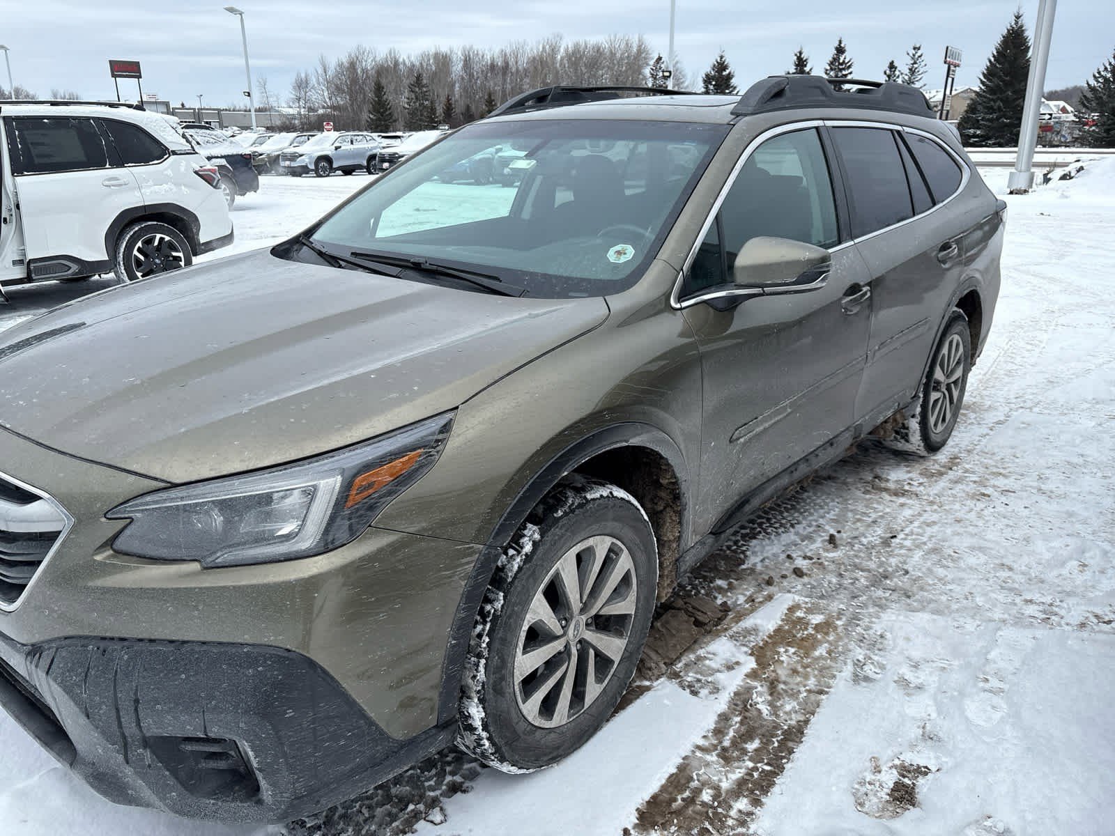 Used 2022 Subaru Outback Premium with VIN 4S4BTAFC6N3181081 for sale in Hermantown, Minnesota