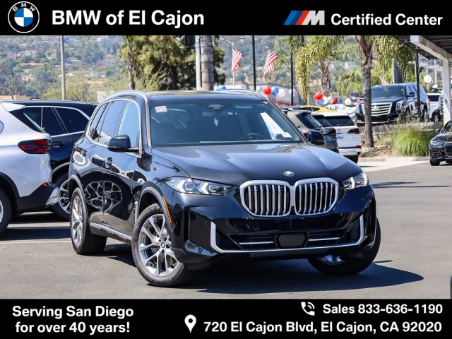 New 2025 BMW X5 sDrive40i SUV in El Cajon #250118 | BMW of El Cajon