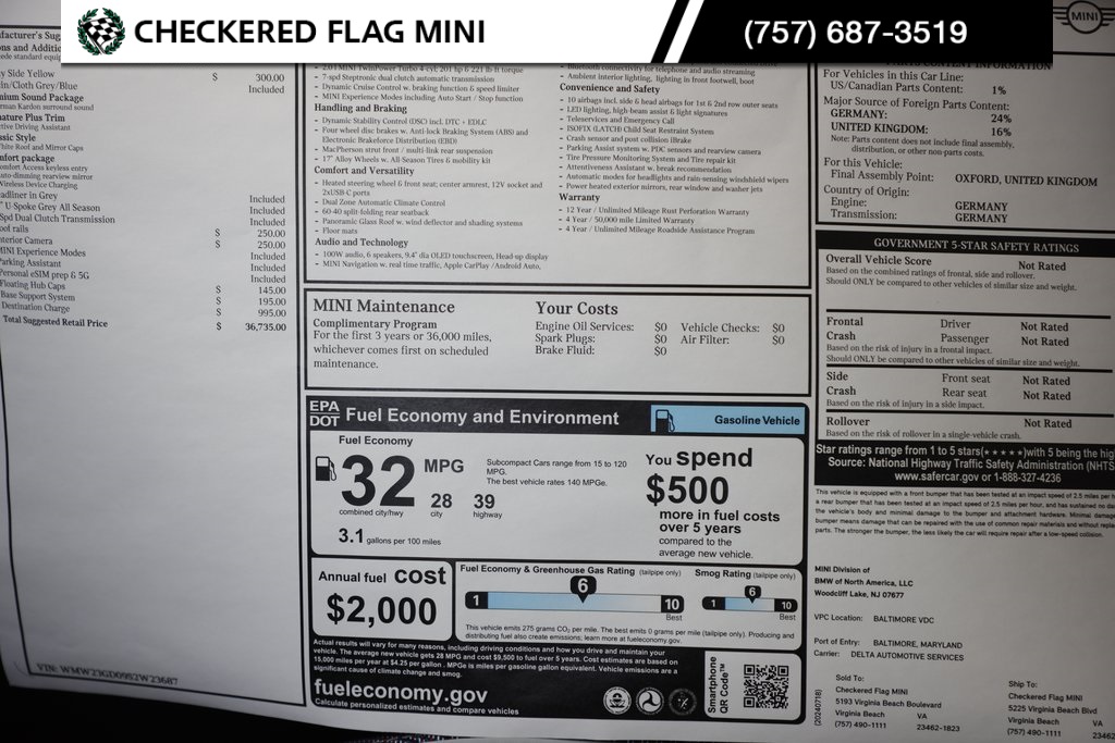 2025 Mini Cooper Hardtop S photo 36