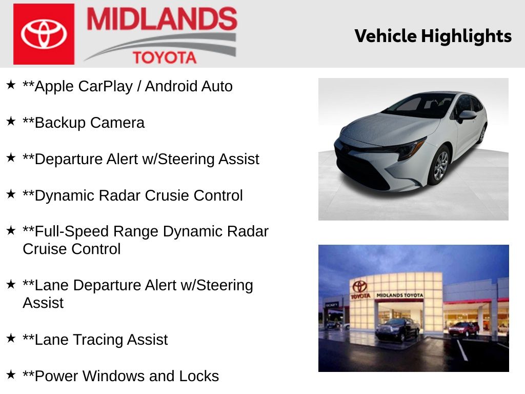 Used 2025 Toyota Corolla LE with VIN 5YFB4MDE9SP265065 for sale in Kansas City