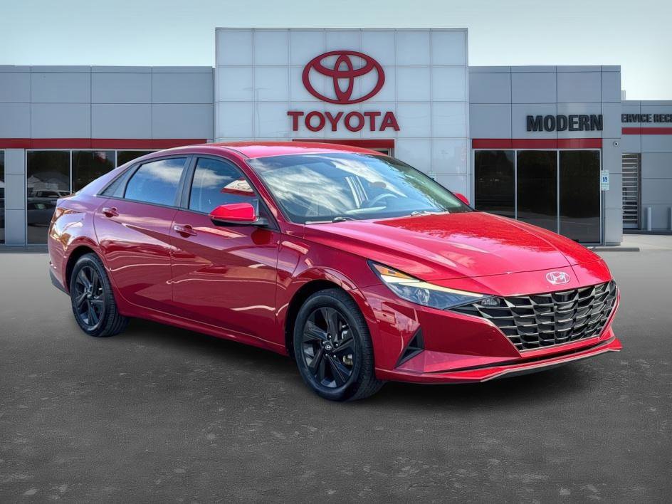 2022 Hyundai Elantra Hybrid Blue photo 3