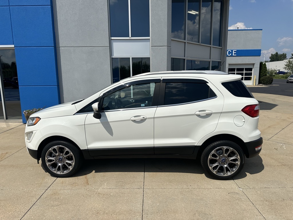 Used 2019 Ford Ecosport Titanium with VIN MAJ6S3KLXKC268011 for sale in La Porte, IN