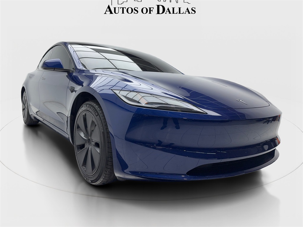 Used 2025 Tesla Model 3 Long Range with VIN 5YJ3E1EA0SF892020 for sale in Plano, TX
