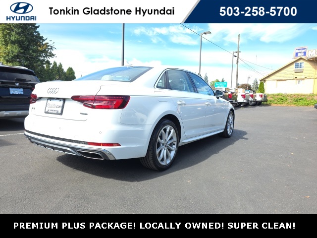 2019 Audi A4 2.0T Premium Plus Quattro photo 4