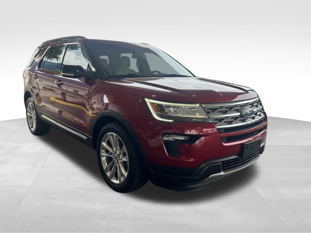 Used 2018 Ford Explorer XLT with VIN 1FM5K7D85JGB27095 for sale in Lake Worth Beach, FL