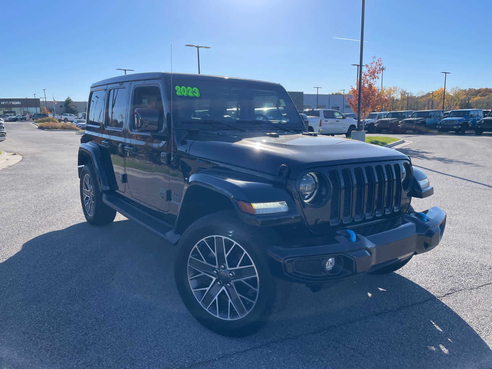 Used 2023 Jeep Wrangler 4xe High Altitude 4XE with VIN 1C4JJXP68PW519471 for sale in Kansas City