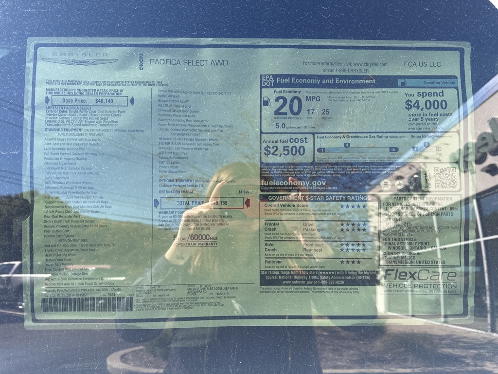 2026 Chrysler Pacifica photo 4
