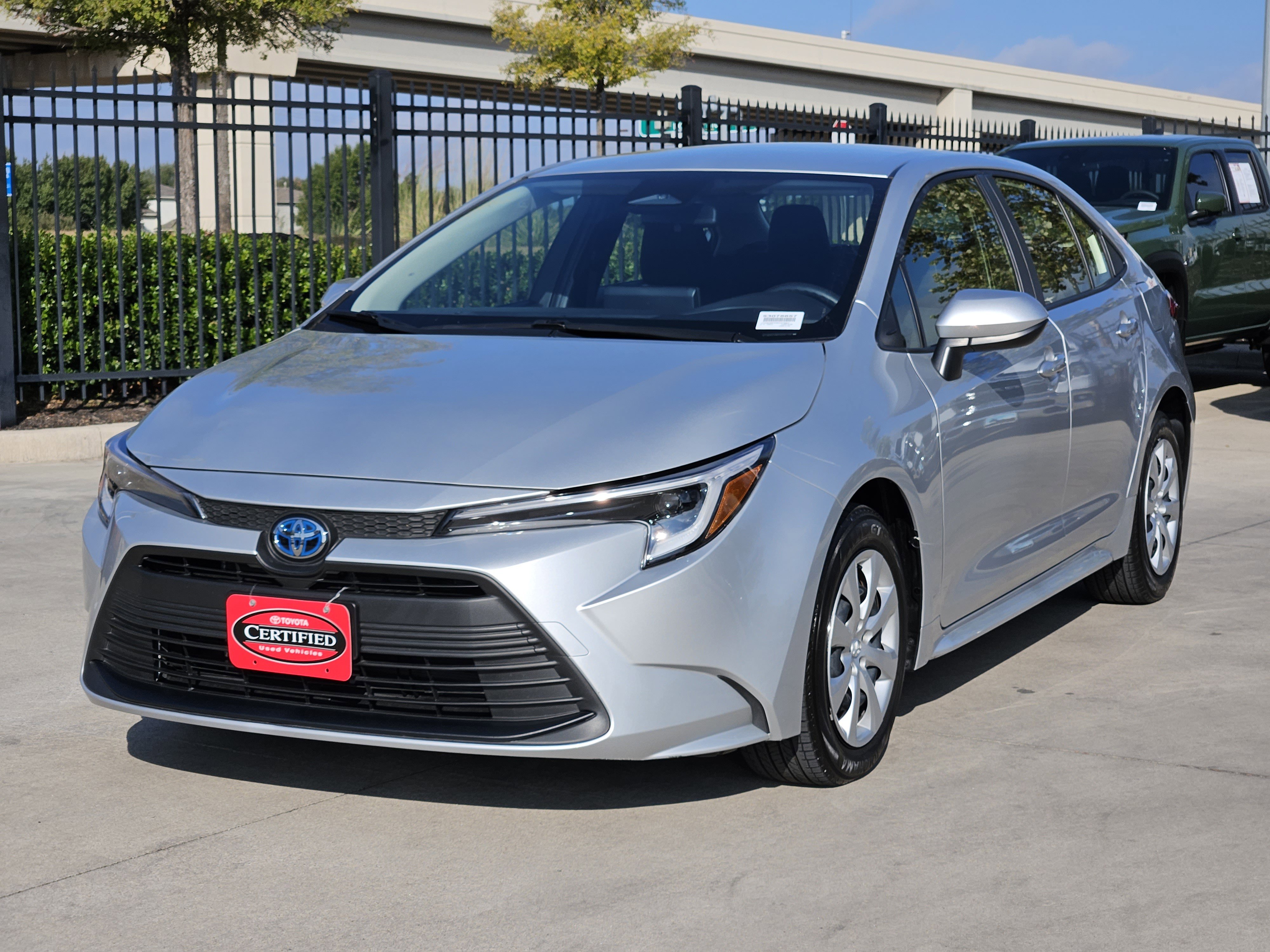 Certified 2025 Toyota Corolla LE with VIN JTDBCMFE8S3076657 for sale in Northfield, Minnesota