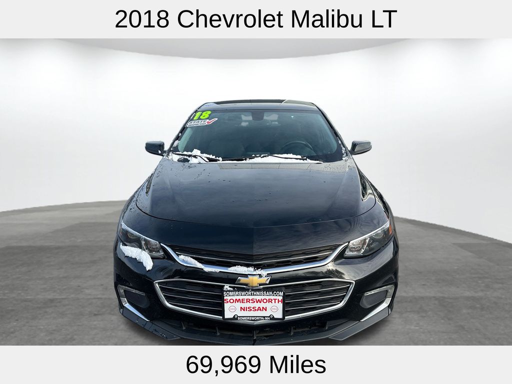 Used 2018 Chevrolet Malibu 1LT with VIN 1G1ZD5ST0JF112515 for sale in Somersworth, NH