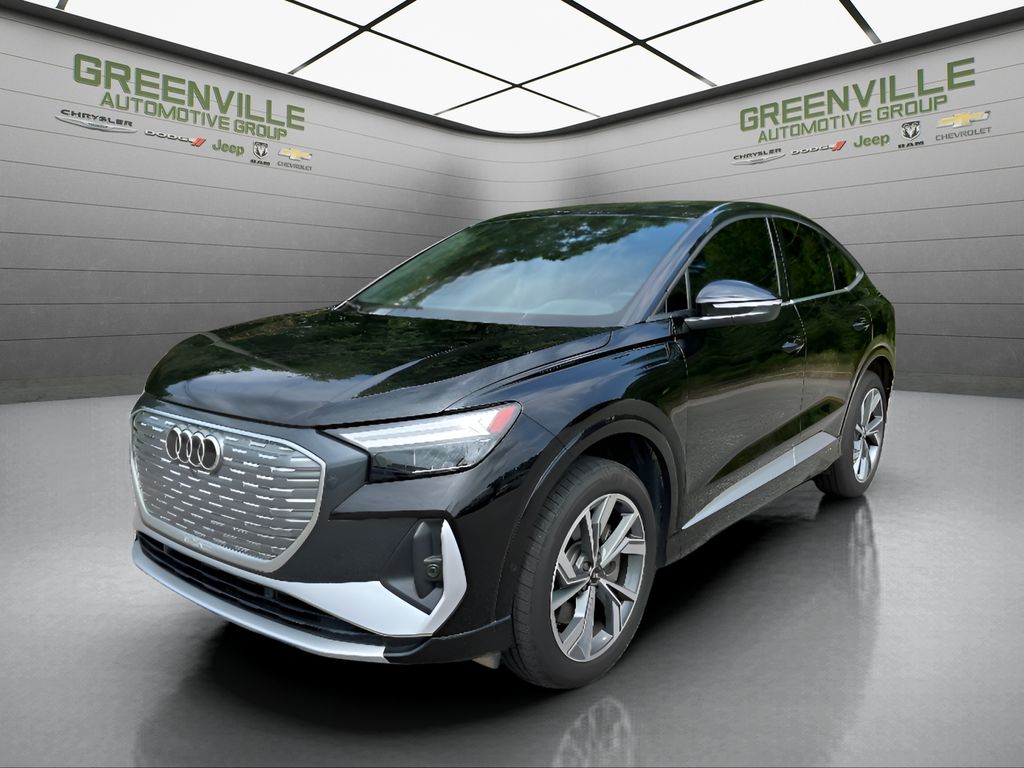 Used 2023 Audi Q4 Sportback e-tron Premium Plus with VIN WA132BFZ2PP003549 for sale in Greenville, AL