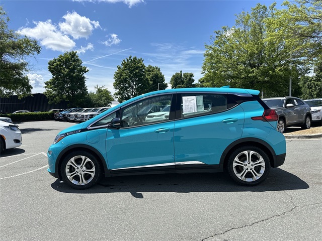 Used 2021 Chevrolet Bolt EV LT with VIN 1G1FY6S05M4102257 for sale in Huntersville, NC