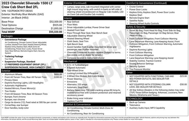 2023 Chevrolet Silverado 1500 LT's photo