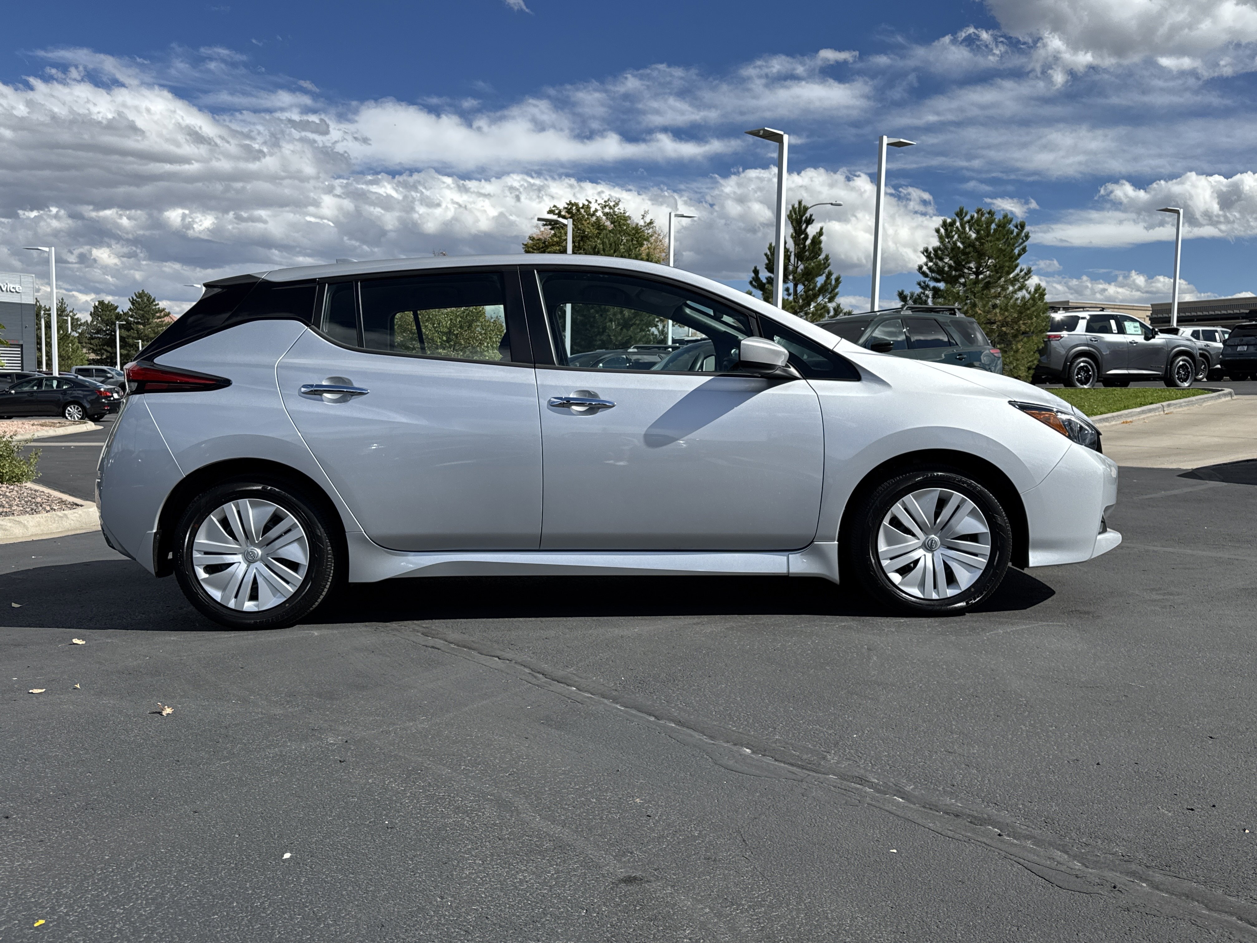 Certified 2025 Nissan Leaf S with VIN 1N4AZ1BV4SC550754 for sale in Lakewood, CO