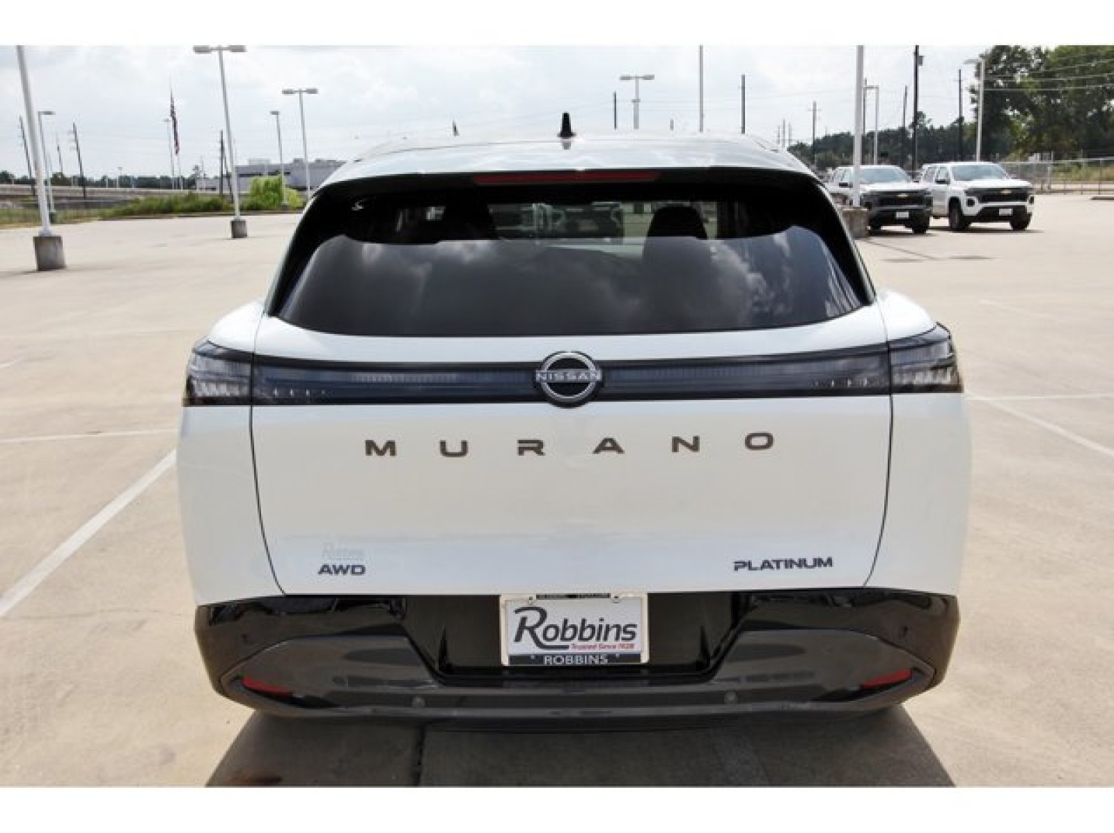 2026 Nissan Murano Platinum White at Robbins Nissan