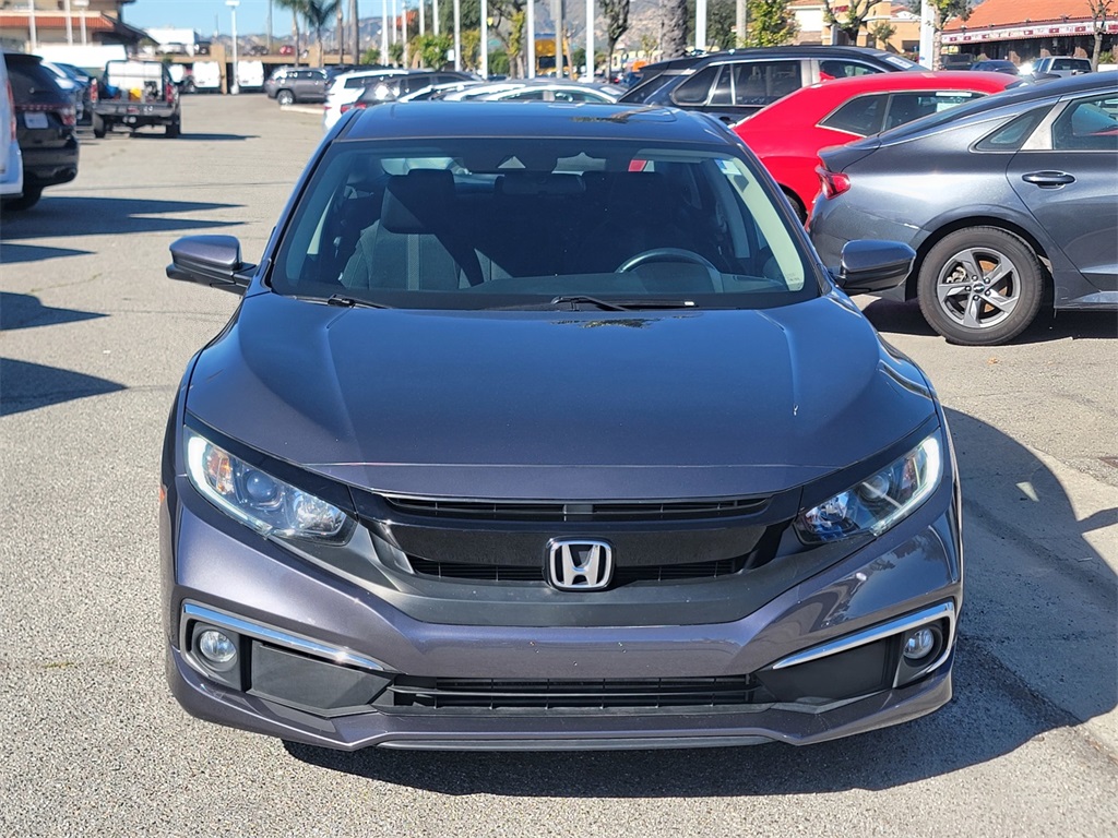 Used 2021 Honda Civic EX with VIN 19XFC1F39ME208027 for sale in San Fernando, CA