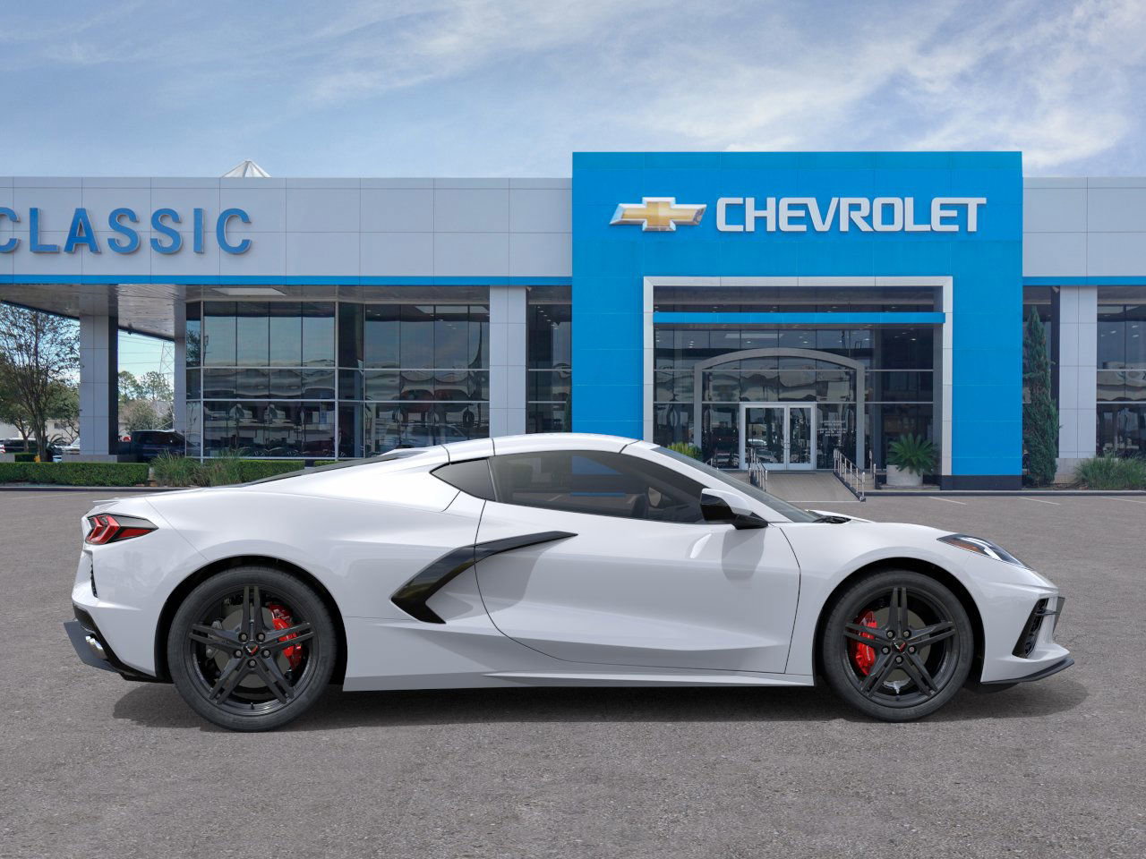 2026 Chevrolet Corvette Stingray 1LT White at Classic Elite Chevrolet Hwy 6
